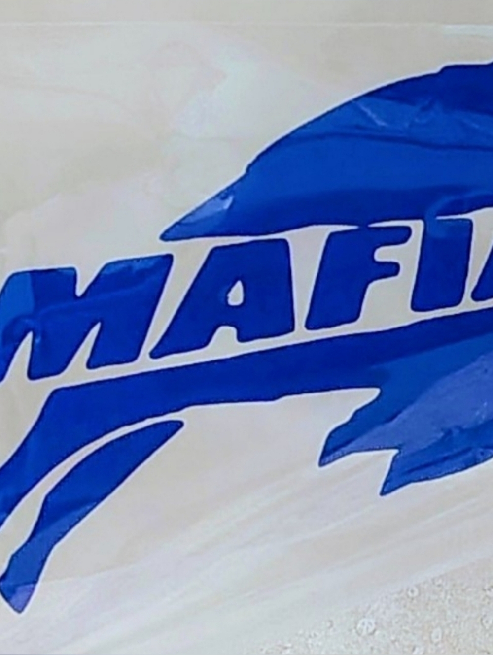 Red 'MAFIA' Buffalo Decal Sticker - Picture 2 of 6